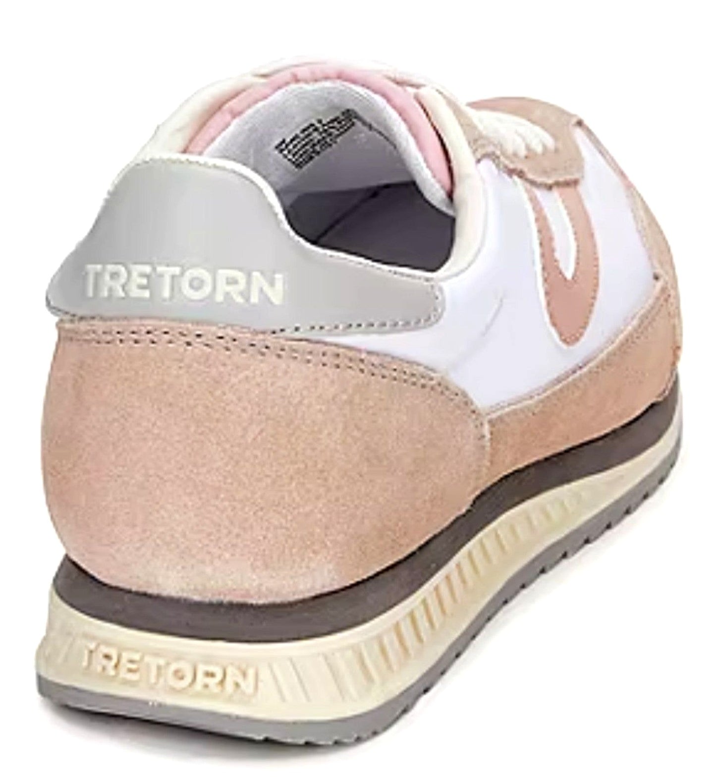 Tretorn Womens Sneakers Rawlins Pink Suede Lace-Up Casual Tennis Shoes Retro