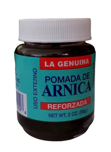 La Genuina Reinforced Arnica Pomade, 2oz (58gr) / Pomada De Arnica Reforzada
