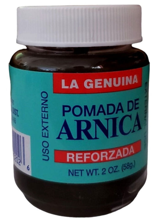 La Genuina Reinforced Arnica Pomade, 2oz (58gr) / Pomada De Arnica Reforzada