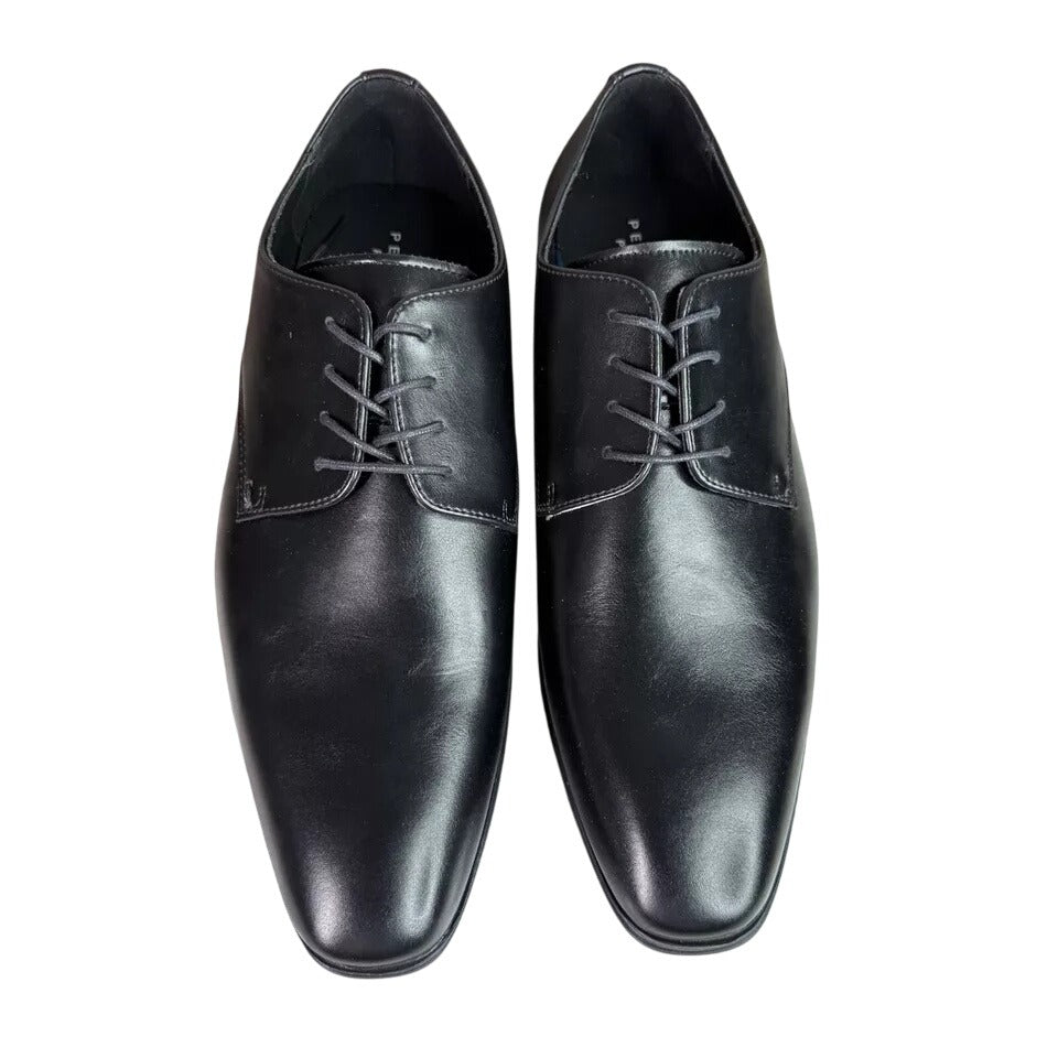 Perry Ellis Men's Leather Dress Shoes Lace-up Oxford Smooth Buffed Business