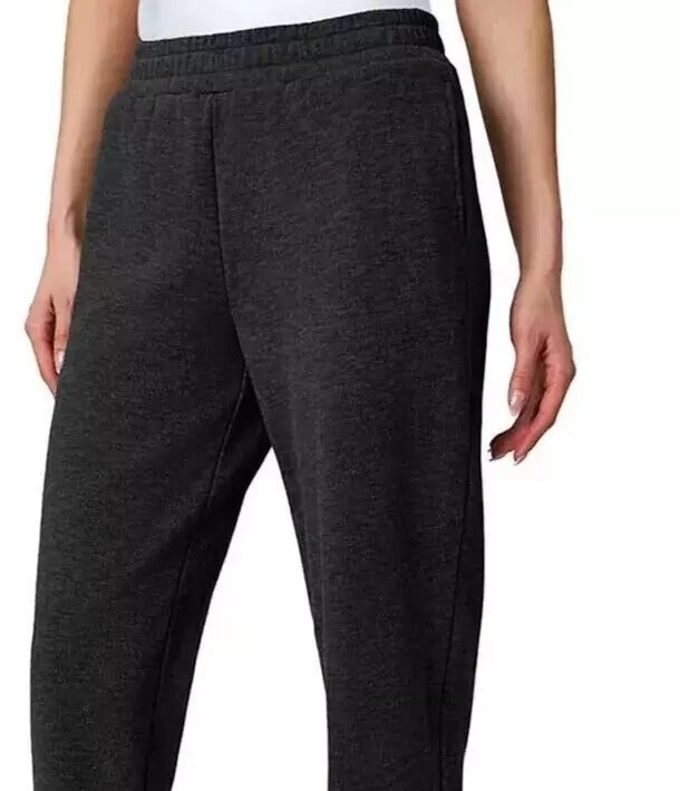 Mondetta Women Fleece Jogger Pants Leisure Elastic Waist Sweatpants Loungewear