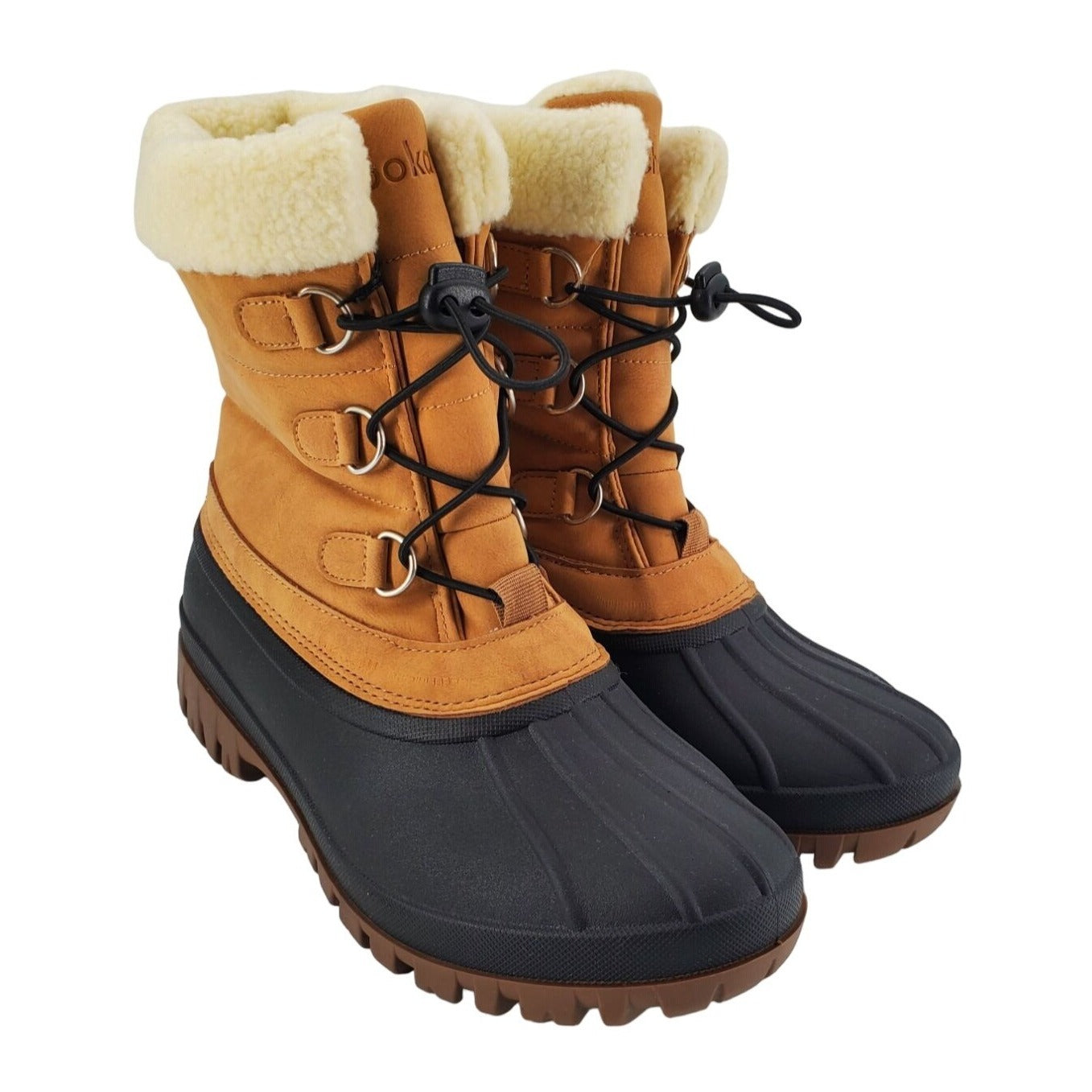 Chooka Boots Duck Waterproof Cold Weather Snow Rain Shoes Outdoor Shearling