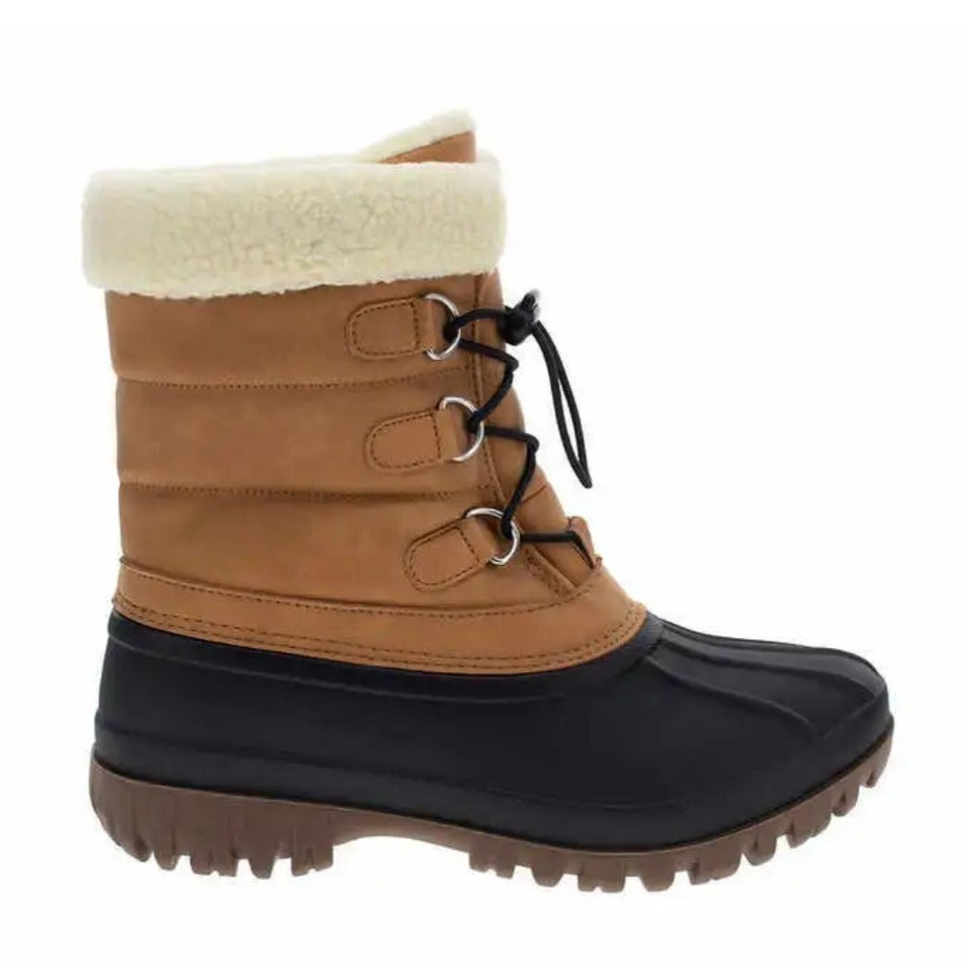 Chooka Boots Duck Waterproof Cold Weather Snow Rain Shoes Outdoor Shearling