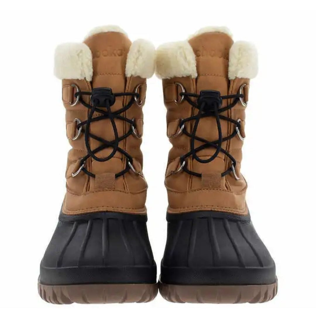 Chooka Boots Duck Waterproof Cold Weather Snow Rain Shoes Outdoor Shearling