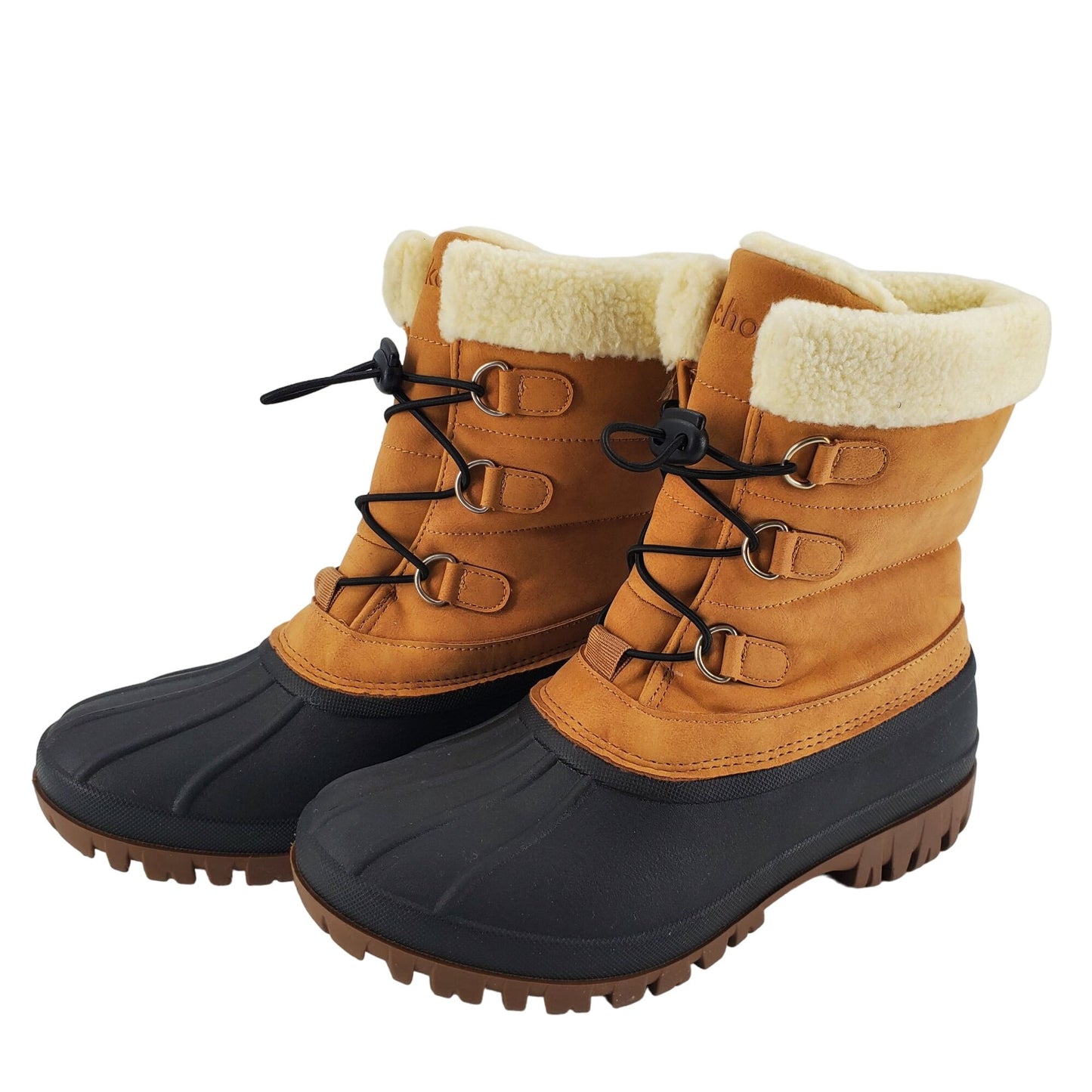 Chooka Boots Duck Waterproof Cold Weather Snow Rain Shoes Outdoor Shearling