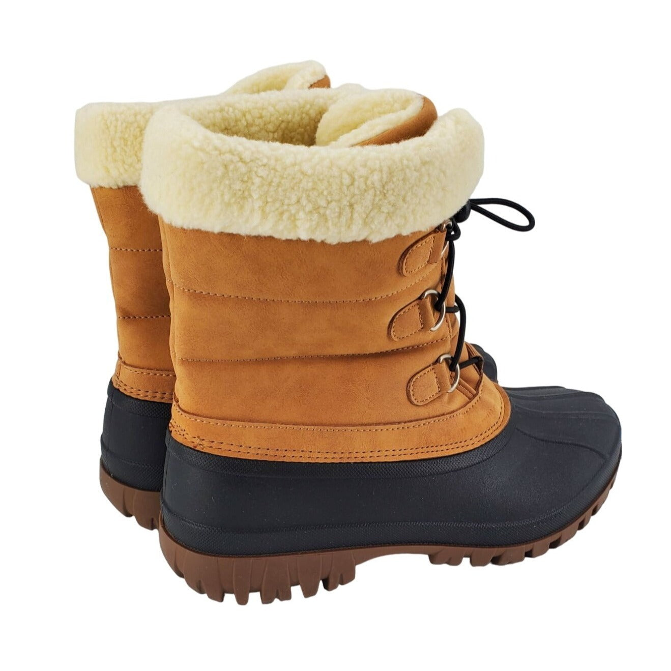 Chooka Boots Duck Waterproof Cold Weather Snow Rain Shoes Outdoor Shearling