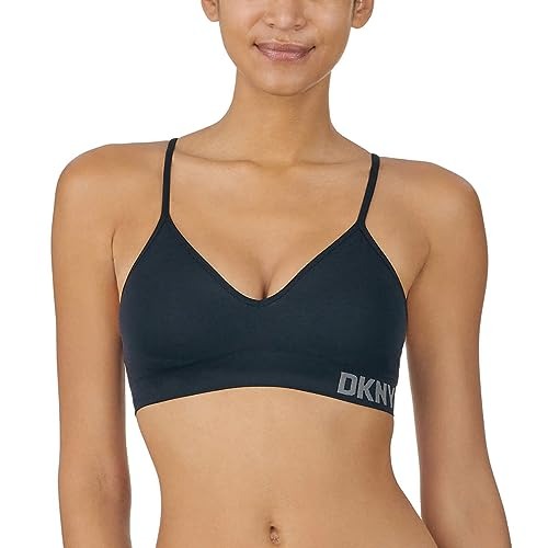 DKNY 2-Pack Seamless Bra 34C/36C T-shirt All Day Stretch Adjustable Hook