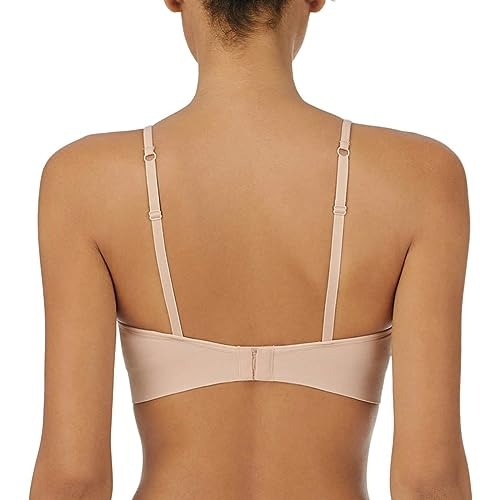DKNY 2-Pack Seamless Bra 34C/36C T-shirt All Day Stretch Adjustable Hook