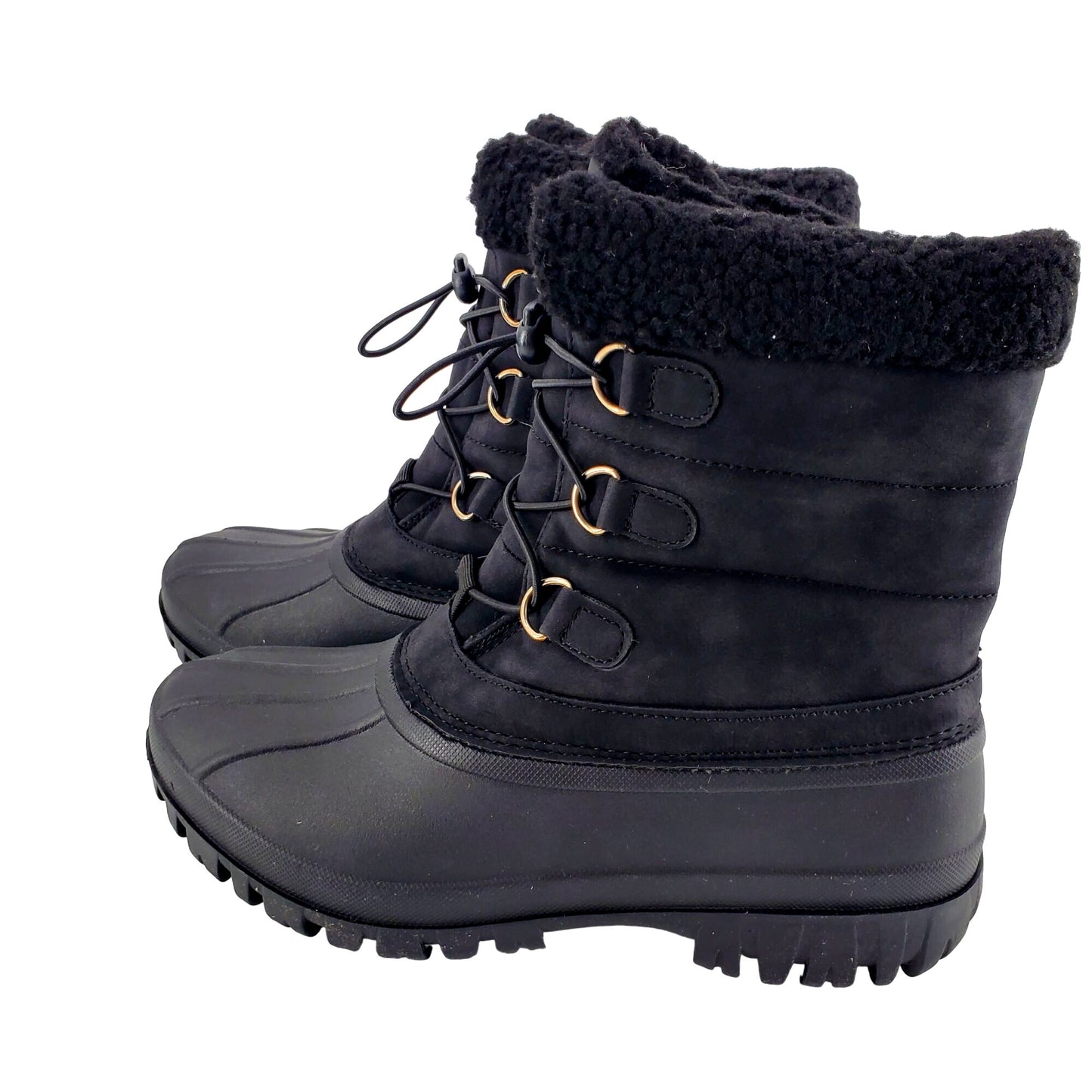 Chooka Boots Duck Waterproof Cold Weather Snow Rain Shoes Outdoor Shearling