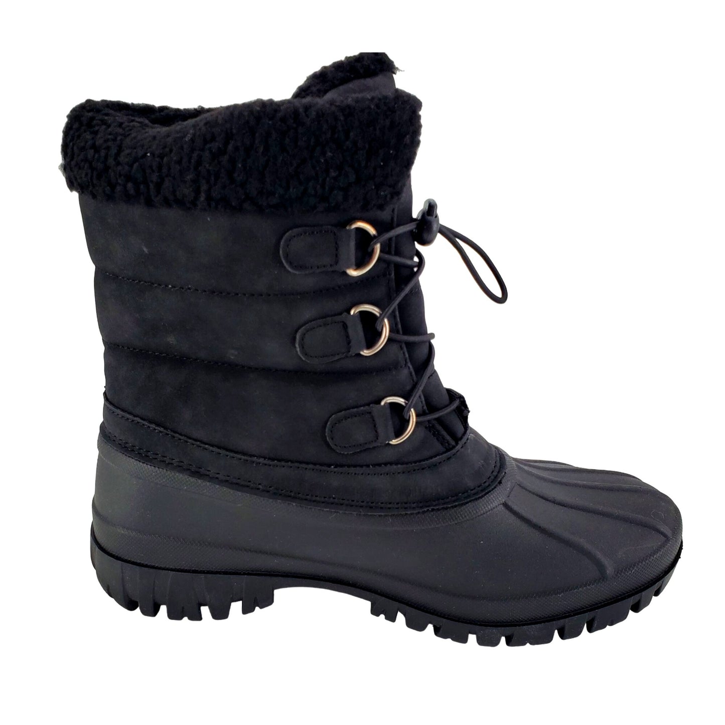 Chooka Boots Duck Waterproof Cold Weather Snow Rain Shoes Outdoor Shearling