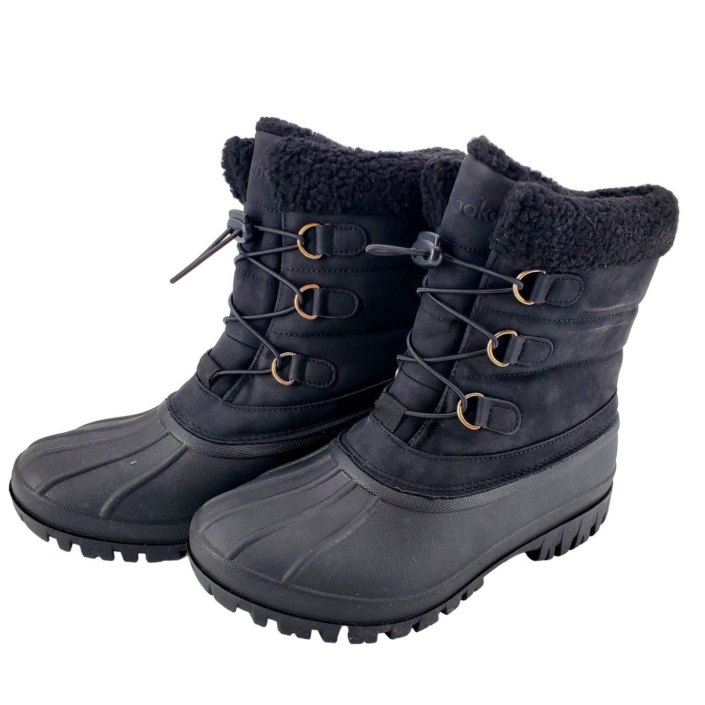 Chooka Boots Duck Waterproof Cold Weather Snow Rain Shoes Outdoor Shearling