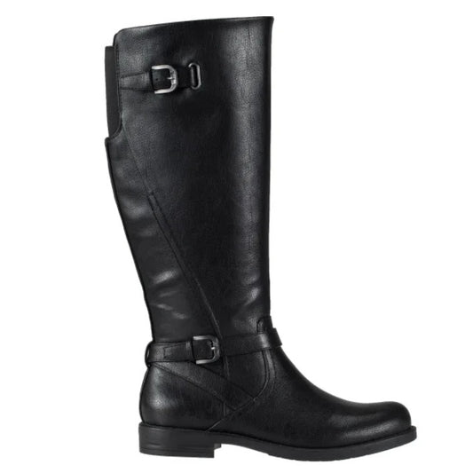 Baretraps Womens Cassidy Faux Leather Tall Riding Boots Equestrian Shoes