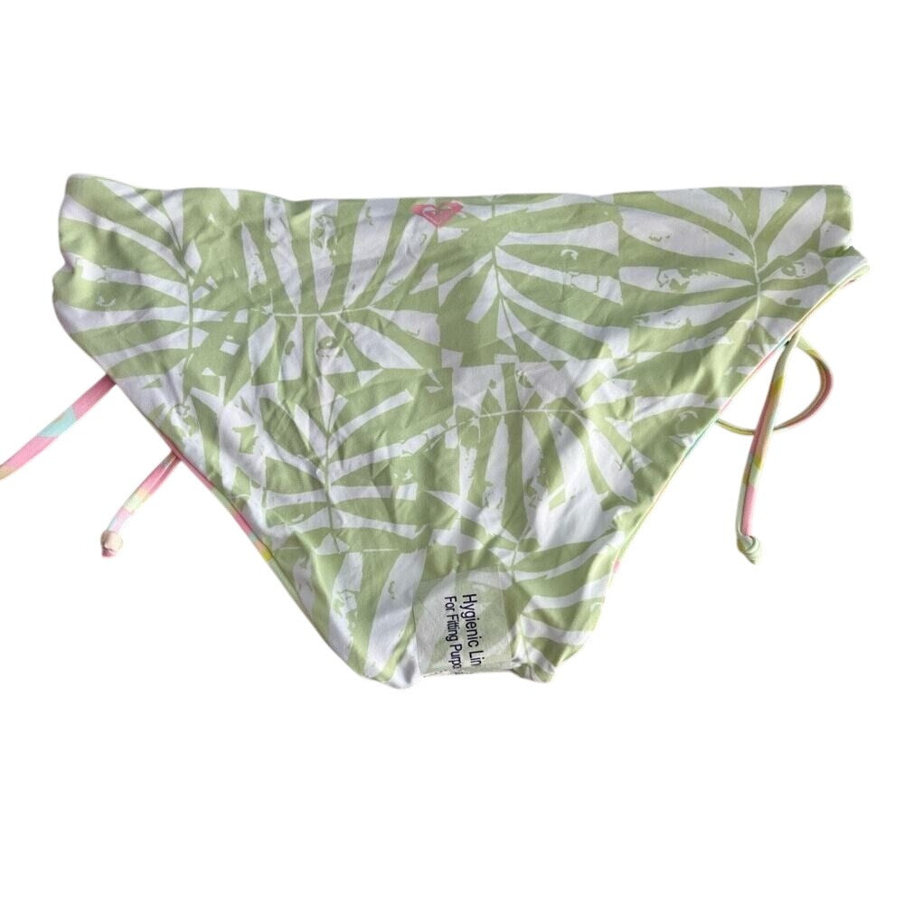 Roxy Tropics Hype Hipster Ambroisia Swirl Swimwear Bikini Bottom Side Tie