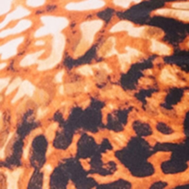 Bar III Keyhole Glam Cheetah One-piece Swimsuit Push-up Bra Cutout Swimwear