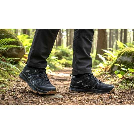 Khombu Sneakers Men's All Terrain Hiker Rugged Athletic Outdoor Shoes Active