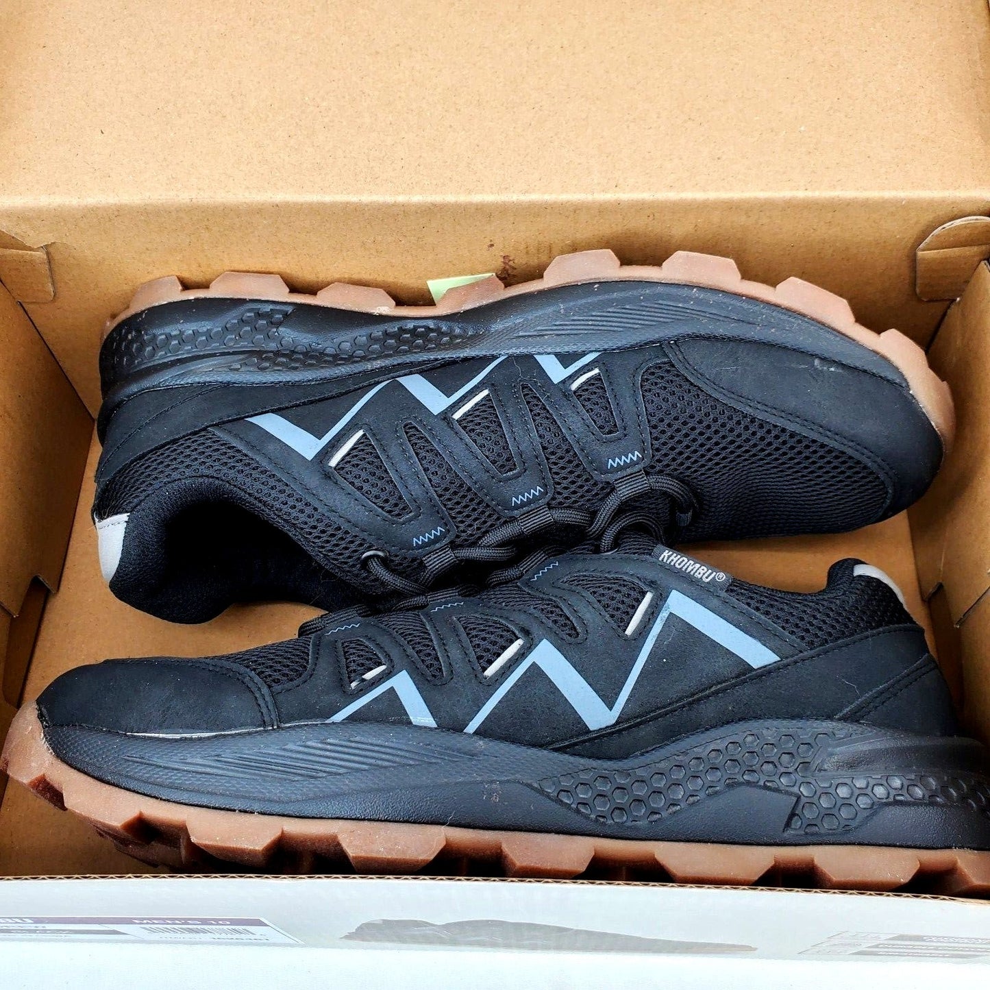 Khombu Sneakers Men's All Terrain Hiker Rugged Athletic Outdoor Shoes Active