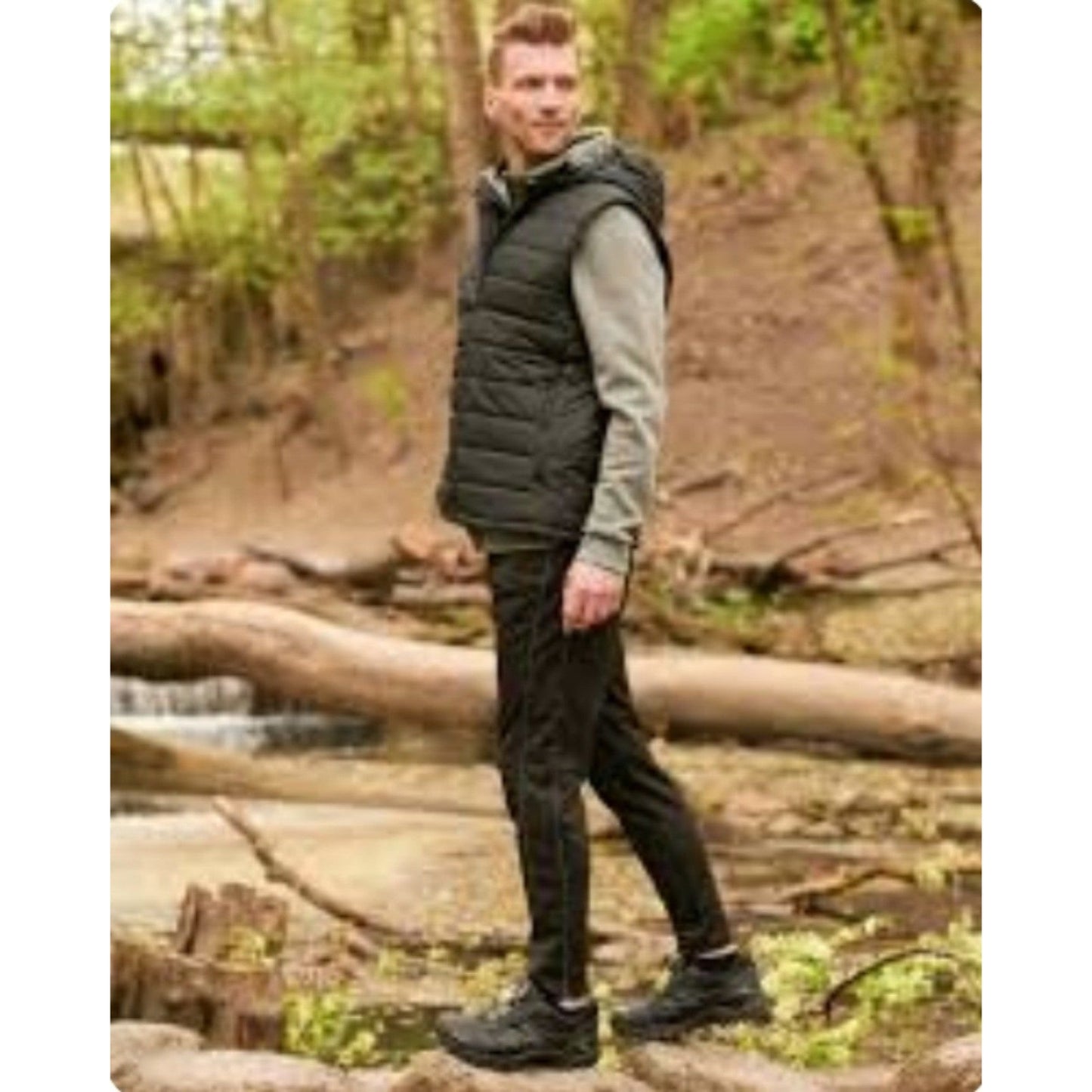 Khombu Sneakers Men's All Terrain Hiker Rugged Athletic Outdoor Shoes Active