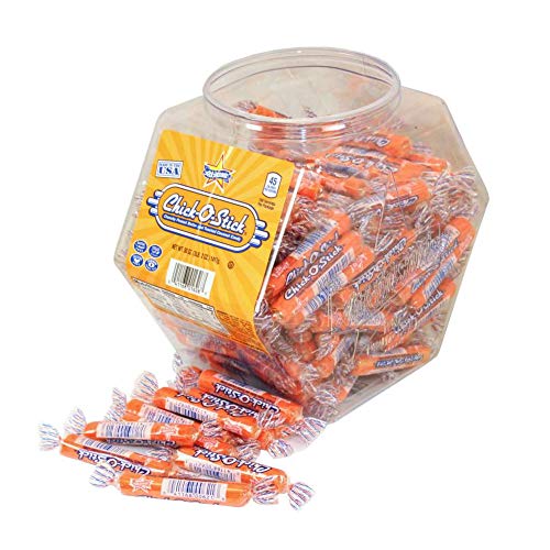 Chick-o-Stick Candy - Shareable Container with 160 Individually Wrapped Pieces