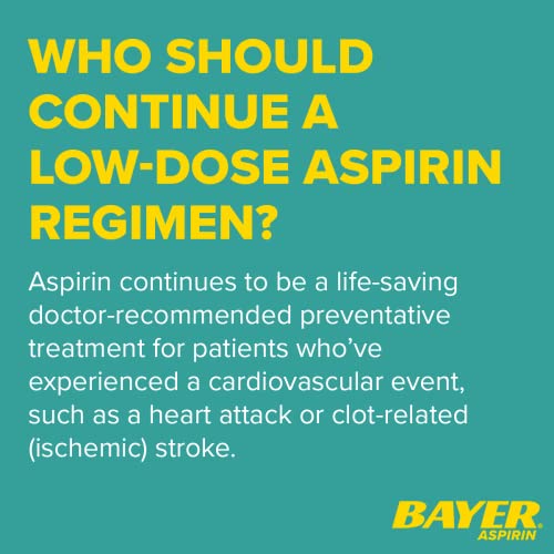 Bayer Aspirin 81 mg Chewable Orange Low Dose- Orange Flavor 36 tabs