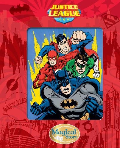 Justice League Magical Story Book Batman Superman Green Lantern Flash