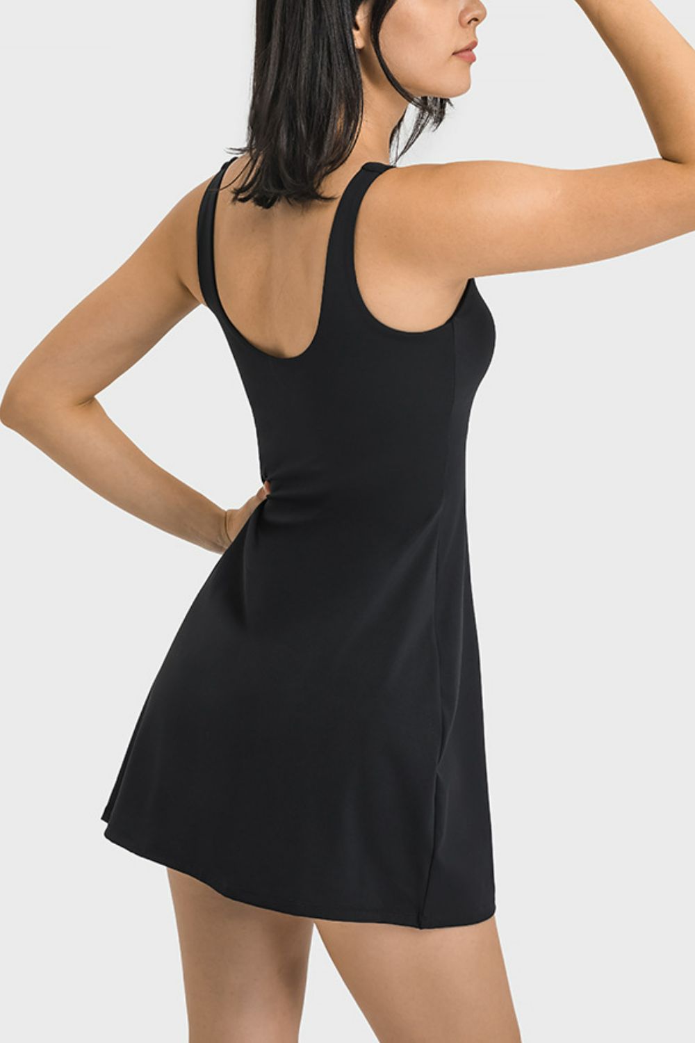Full Coverage Shortie Bottom One-piece Activewear Athletic Tennis Dress