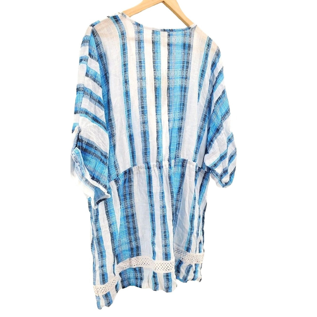 DOTTI Cover-up Mykonos Striped Kimono Swim Tunic Swimwear Cover dress
