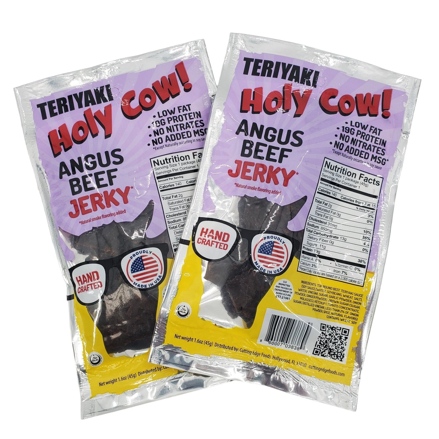 Holy Cow! Halal Premium Angus  Beef Jerky