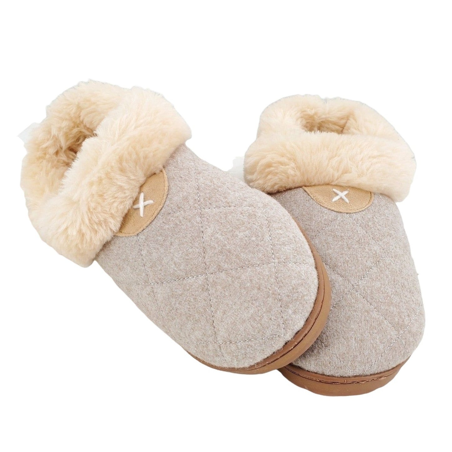 New DEARFOAMS Slippers Woman's House Shoes Clogs indoor outdoor Wool