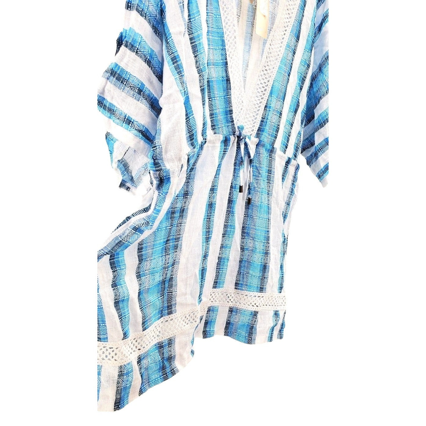 DOTTI Cover-up Mykonos Striped Kimono Swim Tunic Swimwear Cover dress