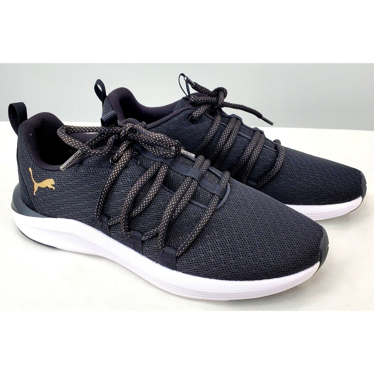 PUMA Athletic Sneakers Prowl Knit Woman's Lace-up Activewear shoes