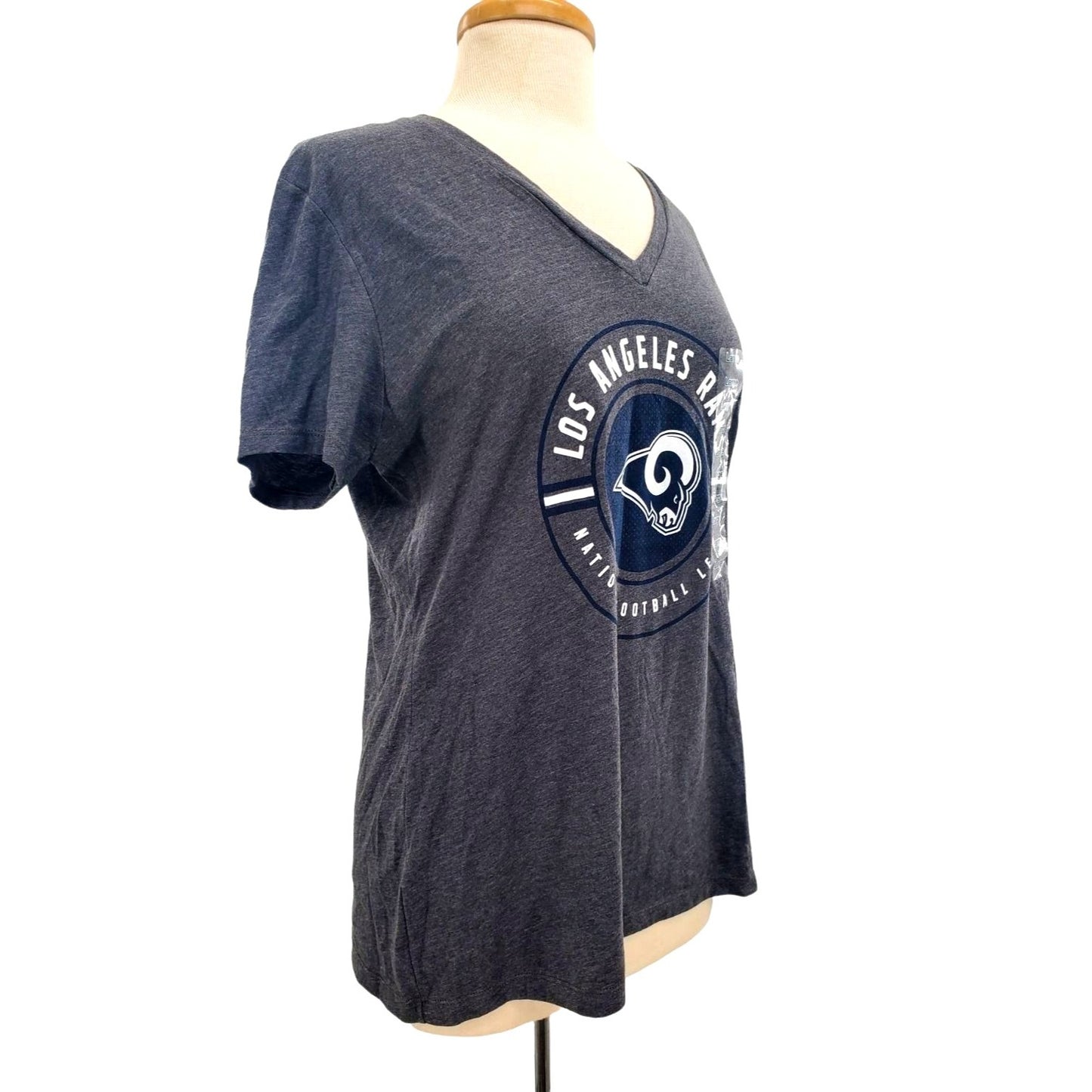 NFL Shirt Official Los Angeles RAMS Short sleeve Football T-shirt Sports top