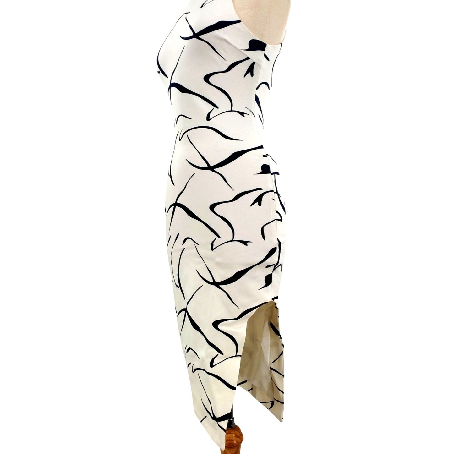 ELLIATT Dress Asymmetrical Dusk Sheath Sleeveless High-neck