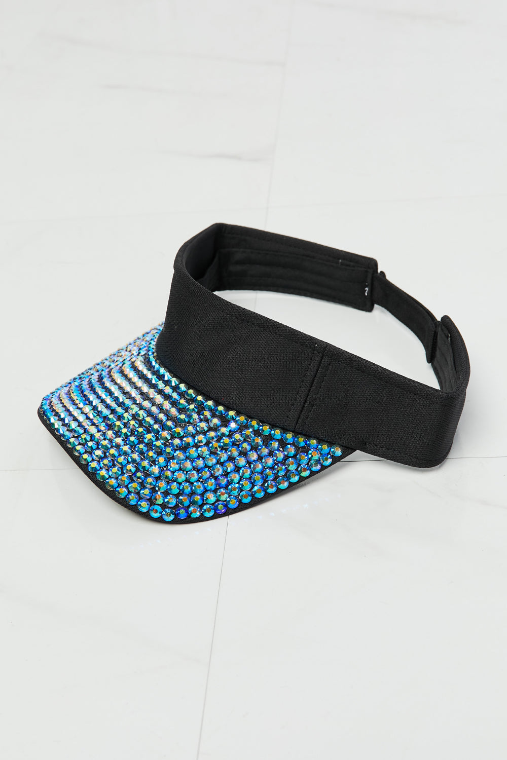 Ultimate Sparkle Crystal Rhinestone Encrusted Visor Hat