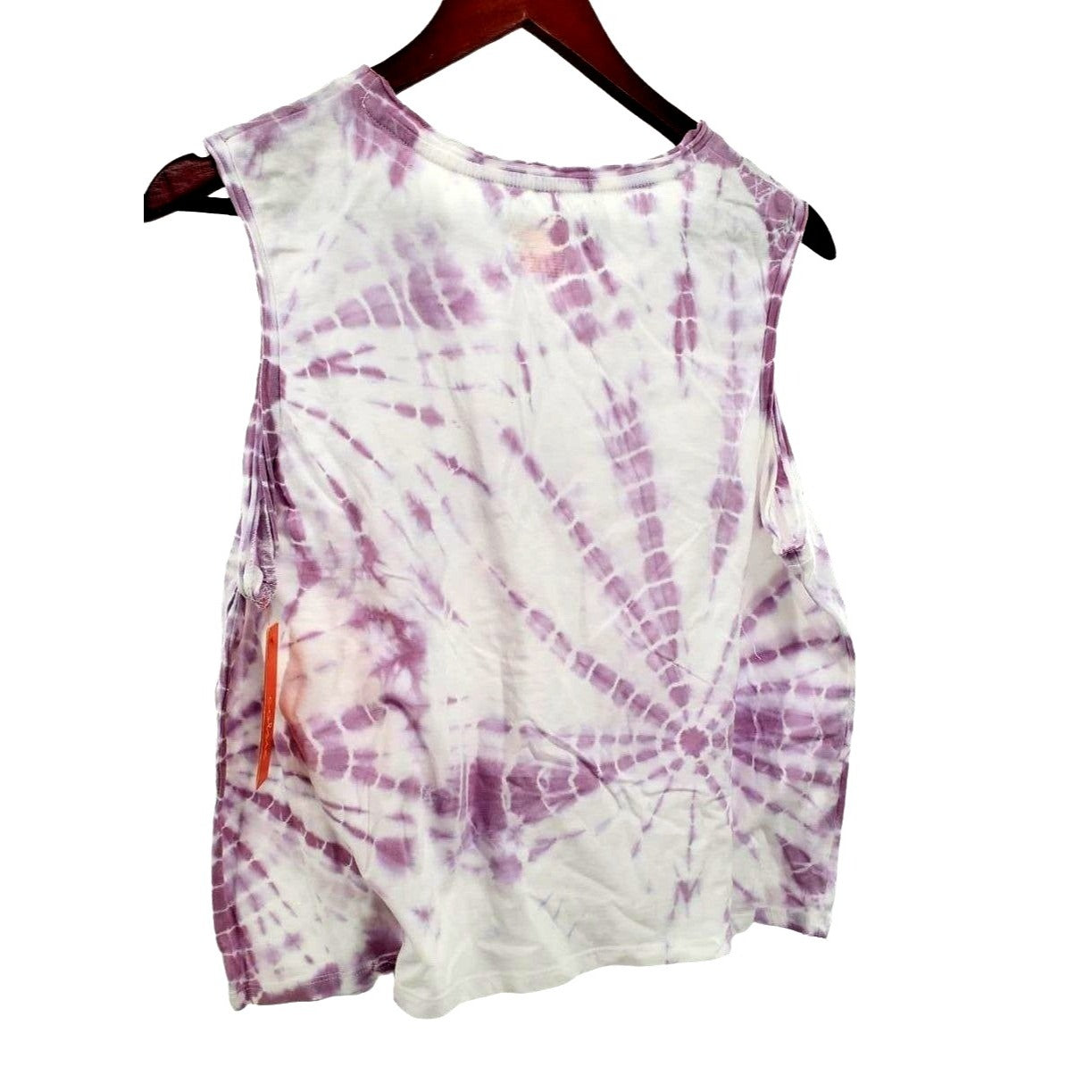 COLSIE Shirt Sleeveless MALIBU Cropped Tie-Dye Lightweight tank Crop top