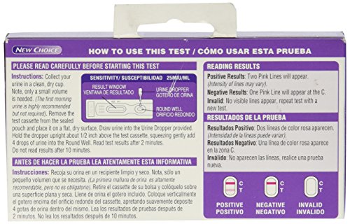 New Choice Pregnancy Test - 99% Accurate Cassette Test Kit