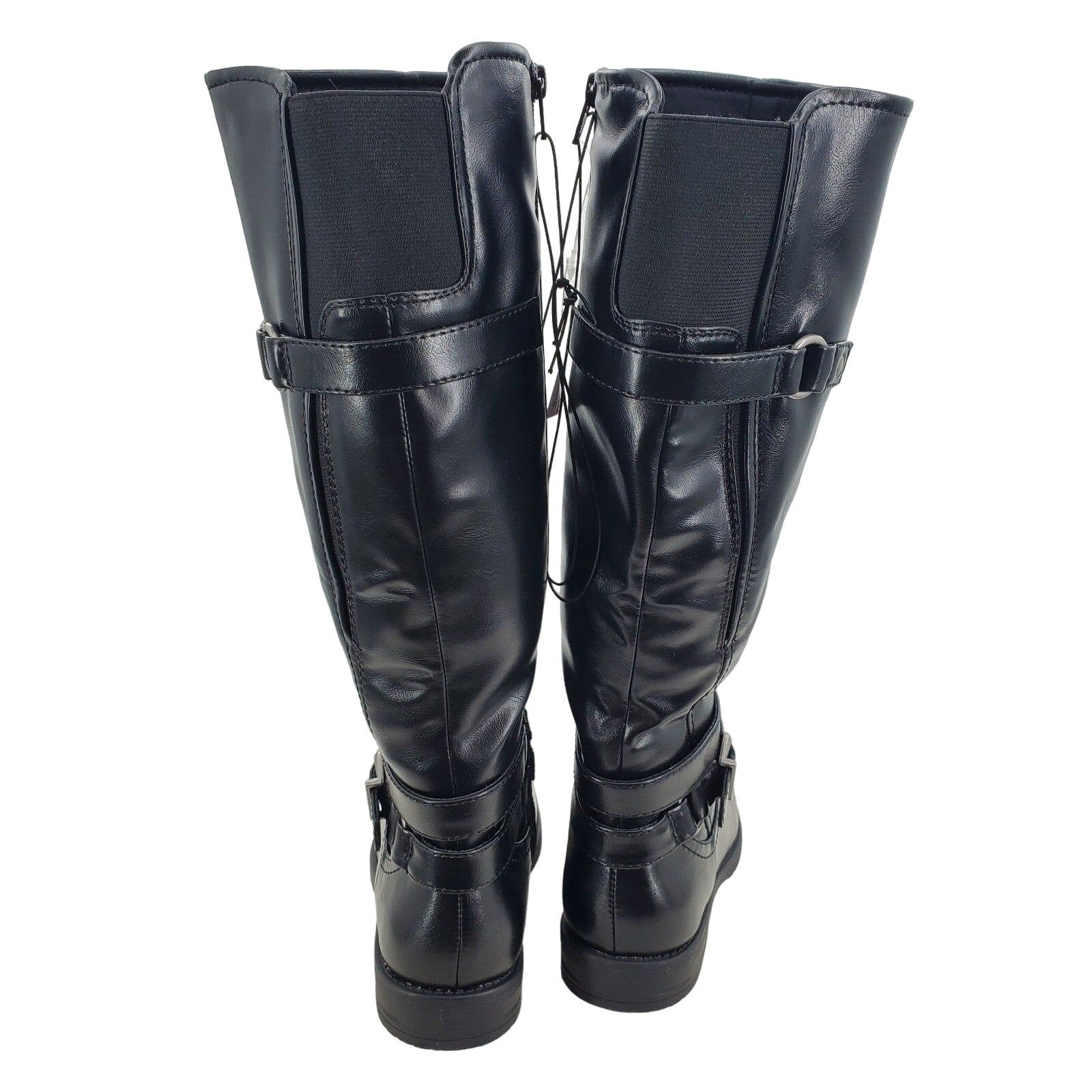 BARETRAPS Boots Carmella Side Zip Buckle Horse Riding Knee High Equest Luxury on a Dime