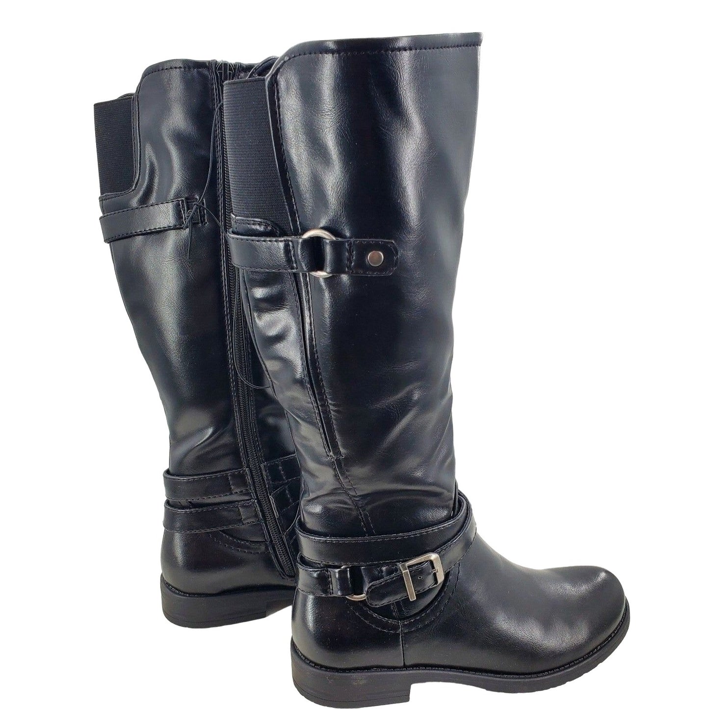 BARETRAPS Boots Carmella Side Zip Buckle Horse Riding Knee-High Equestrian Shoes