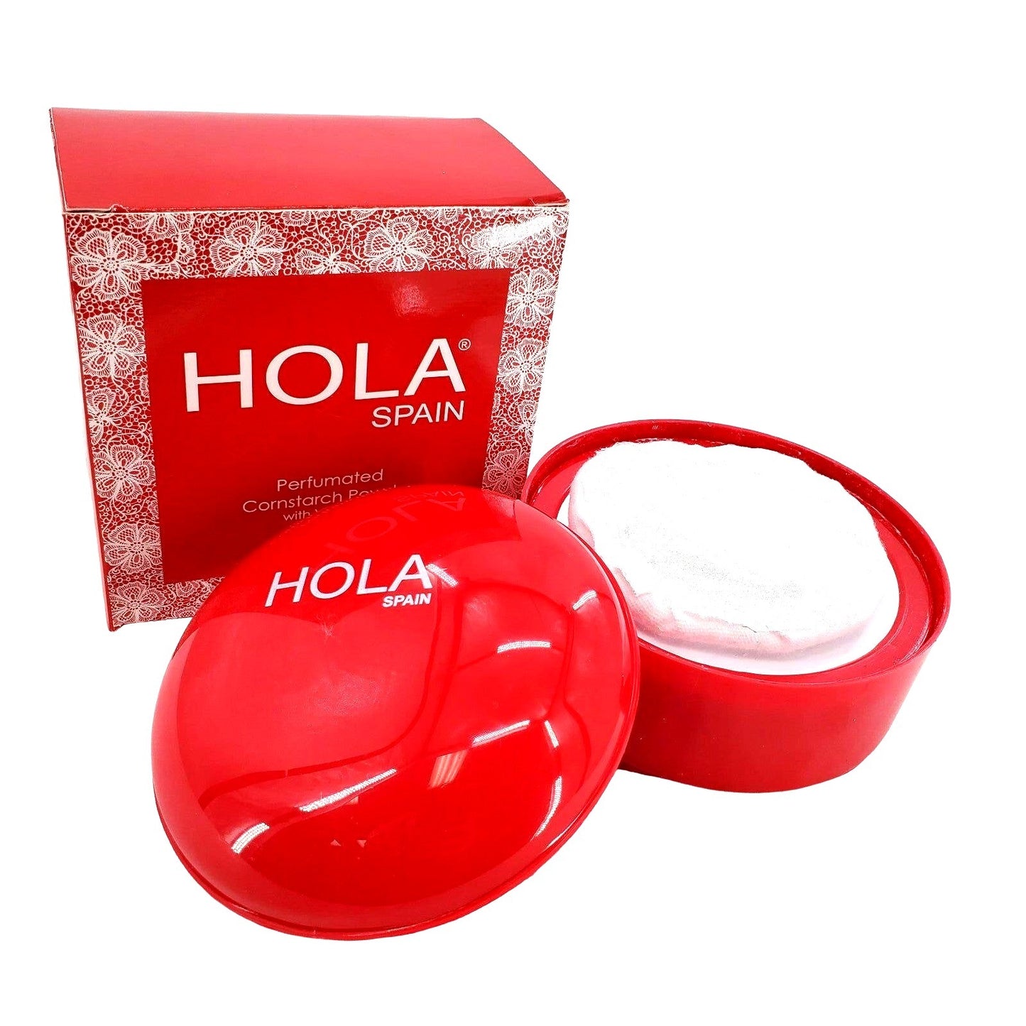 Dusting Powder Hola Spain Perfumed Cornstarch Plus Vitamin E 4 Ounces Hola Spain Perfumed Cornstarch Dusting Powder Plus Vitamin E (4 Ounces)