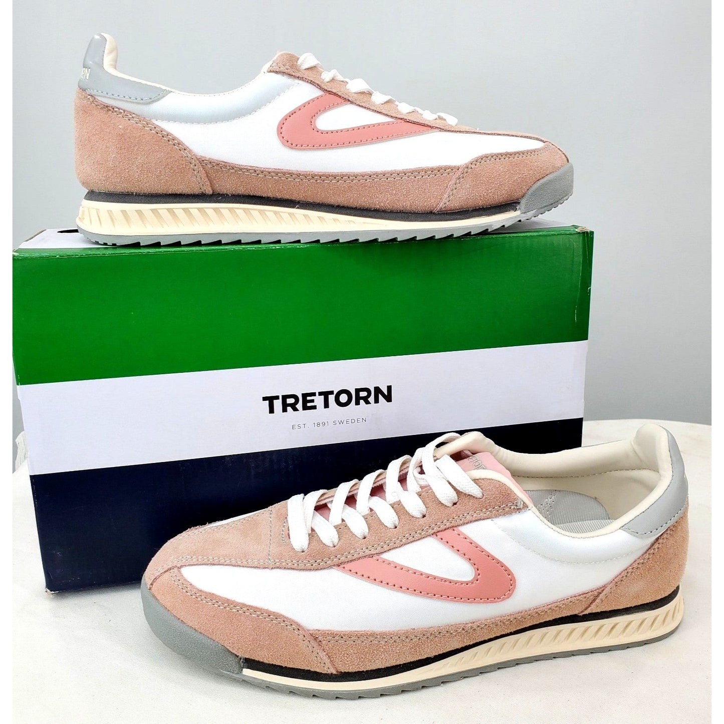 TRETORN Sneakers Women's Rawlins Lace-Up Casual Tennis Shoes Classic Retro