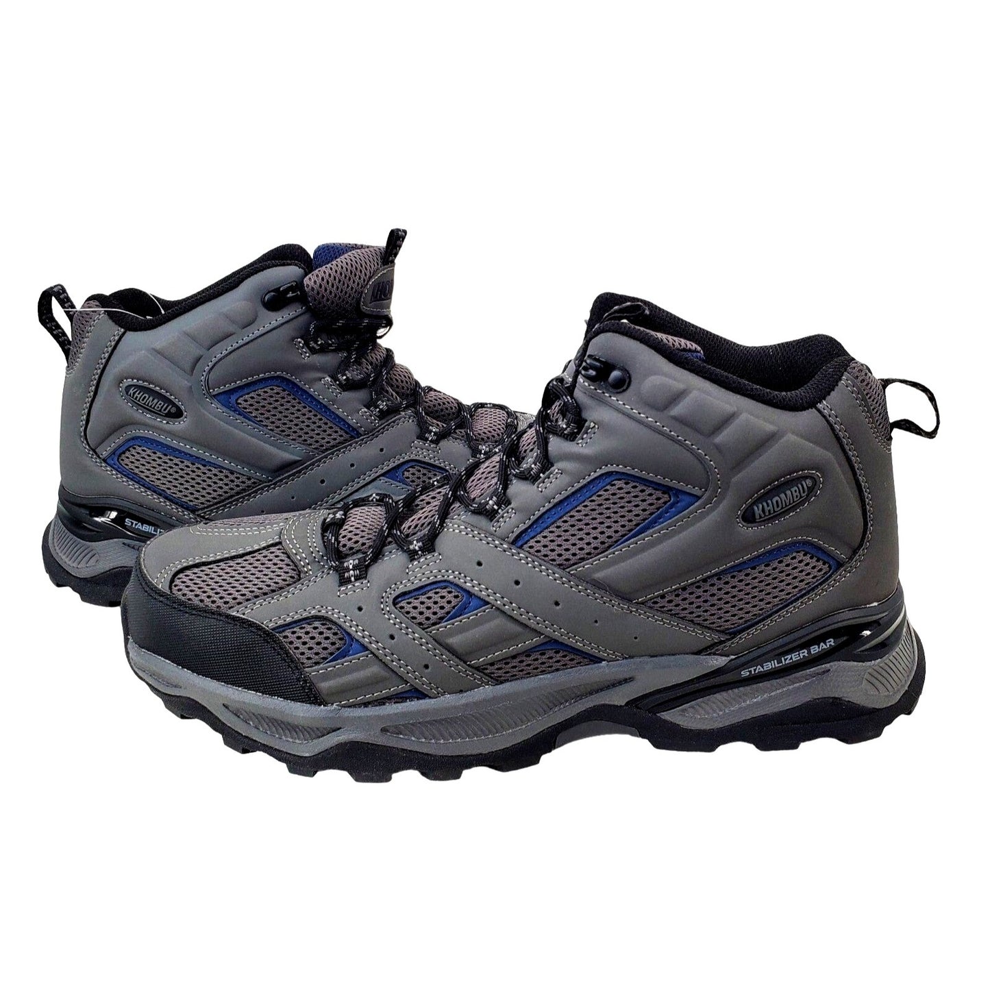 KHOMBU Boots LUKE Men's All weather Fleet Hiker All Terrain shoes
