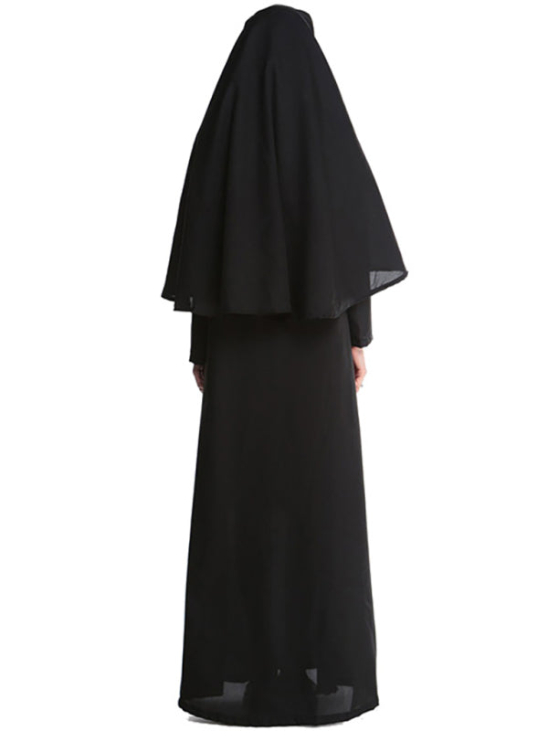 NUN Religious Catholic Cosplay Adult Women's Halloween Costume Modest Church