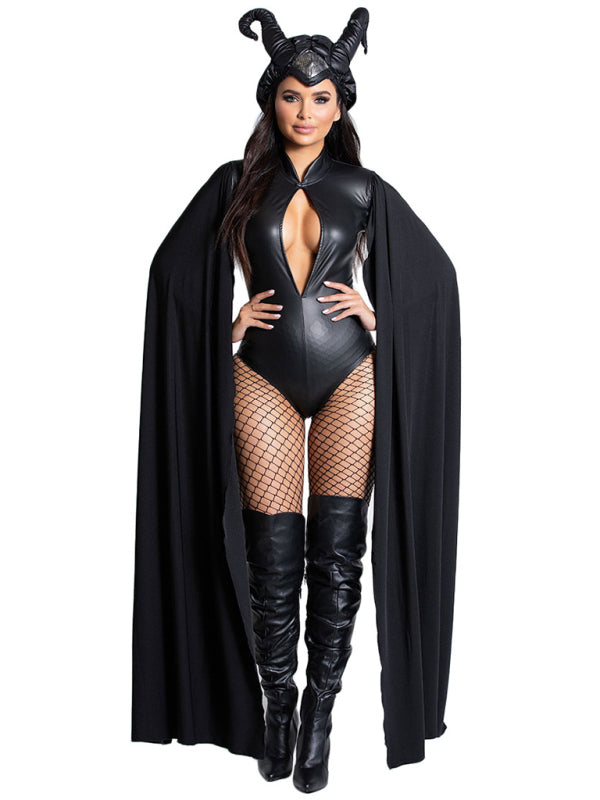 Wicked Witch Evil Sexy Adult Halloween Costume Cosplay Bodysuit