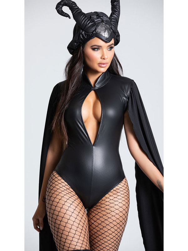 Wicked Witch Evil Sexy Adult Halloween Costume Cosplay Bodysuit